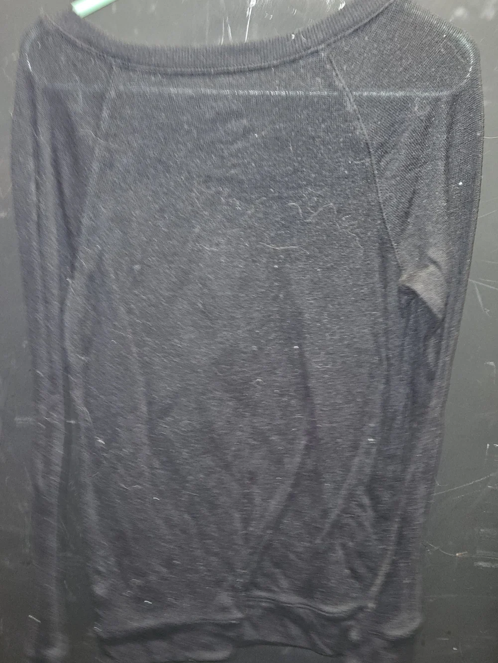 Justice Black Long Sleeve Tee with Pink & Blue Ice Cream Graphic Girls Size 8